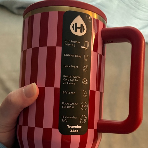 HydroJug Be Mine Traveler 32oz - Picture 3 of 12